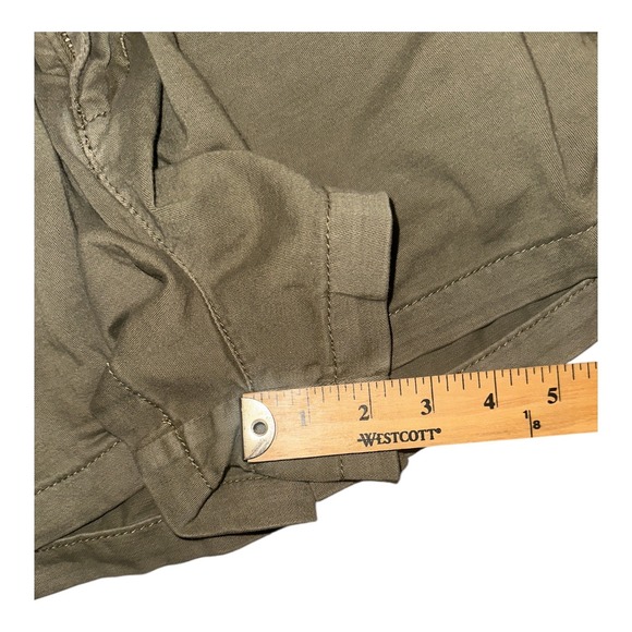 Free People Billie Green Chino Shorts, Size 4 - Picture 10 of 10